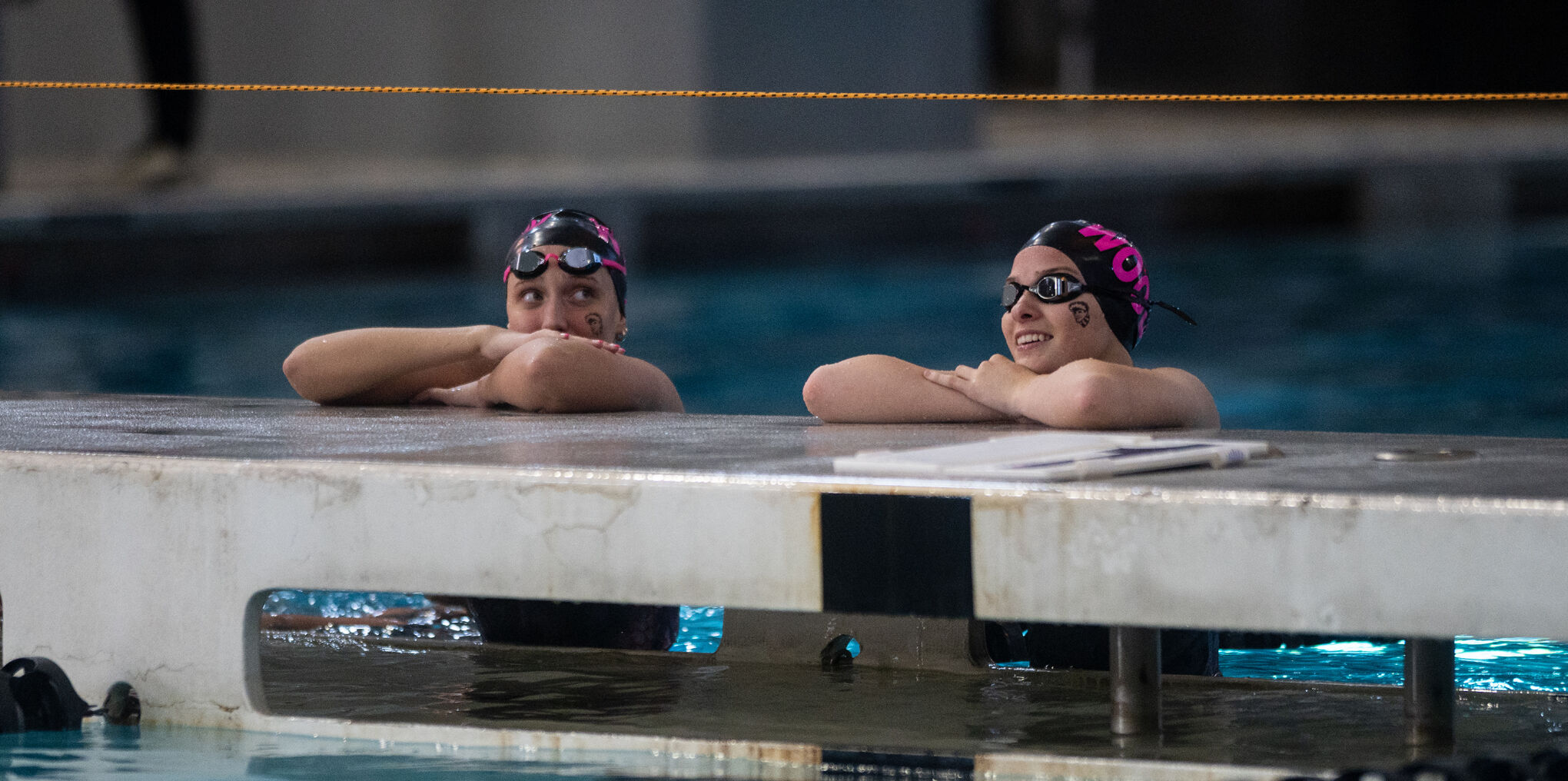 Class 2 girls swimming and diving championships